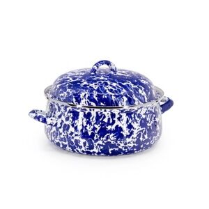 Golden Rabbit Enamelware Dutch Oven 2.5 Quart